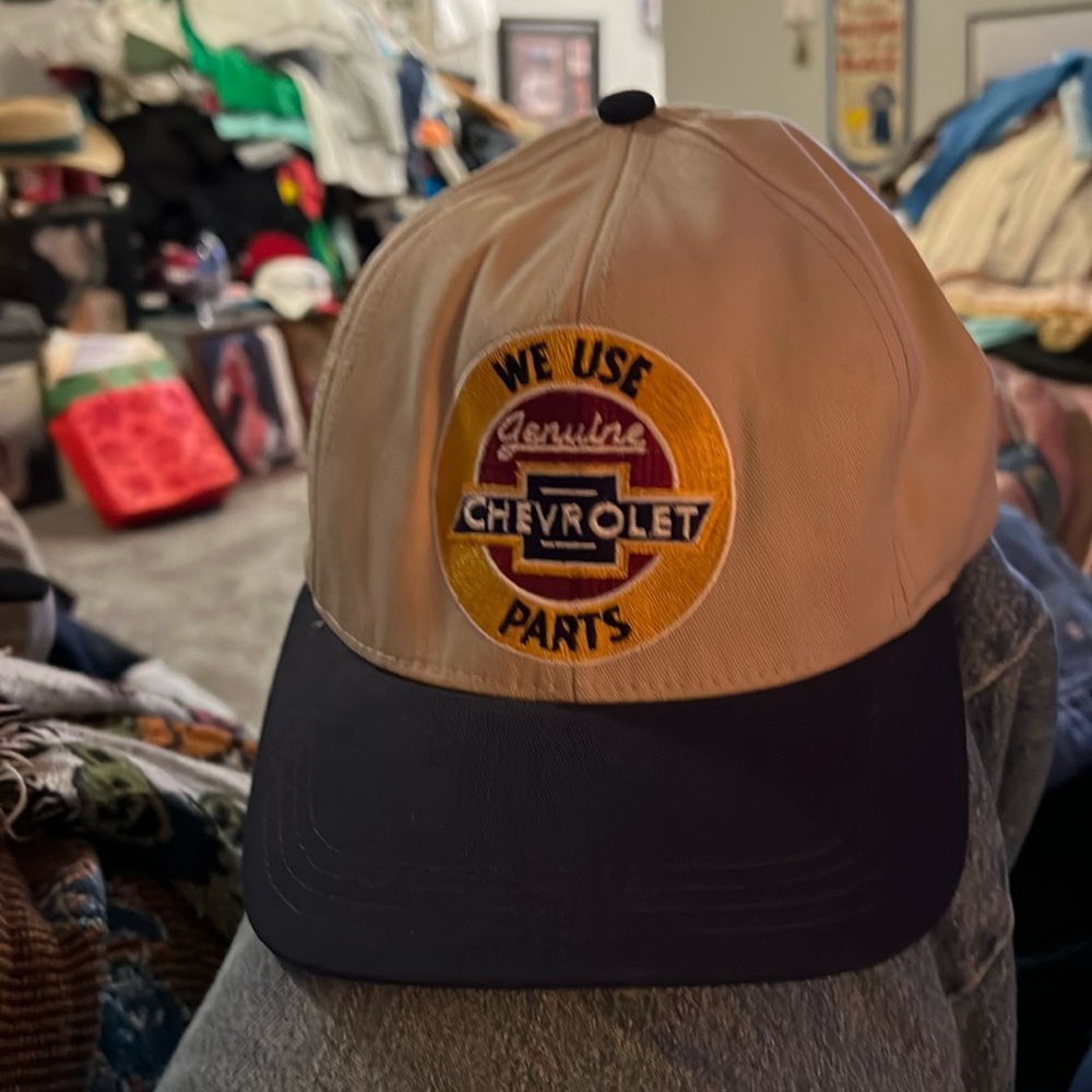 Old school vintage retro Chevrolet hat